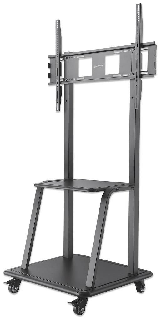 Manhattan TV & Monitor Mount, Trolley  Stand, 1 screen, Screen 37-100