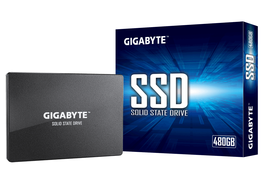 GIGABYTE INTERNAL 2.5'' SSD 480GB, SATA 6.0Gb/s, R/W 550/480 SSD disks