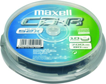 Maxell CD-R 700 MB 52x 10 sztuk (624027.00.CN) 624027.00.CN (4902580501419) matricas