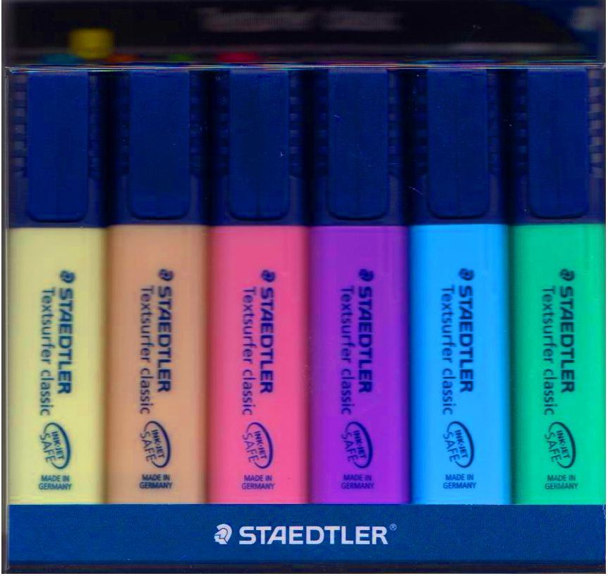 Staedtler ZakreLlacz Textsurfer classic 6 kolorAlw WIKR-0983598 (4007817321041)