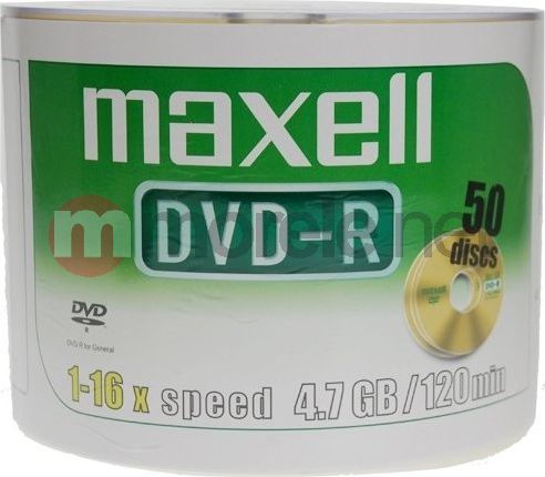 Maxell DVD-R 4.7 GB 16x 50 pieces (275732.40.TW) matricas