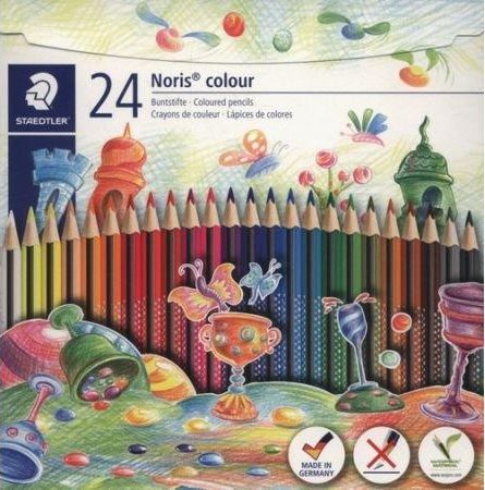 Staedtler Kredki trojkatne Noris Colour 24 kolory STAEDTLER