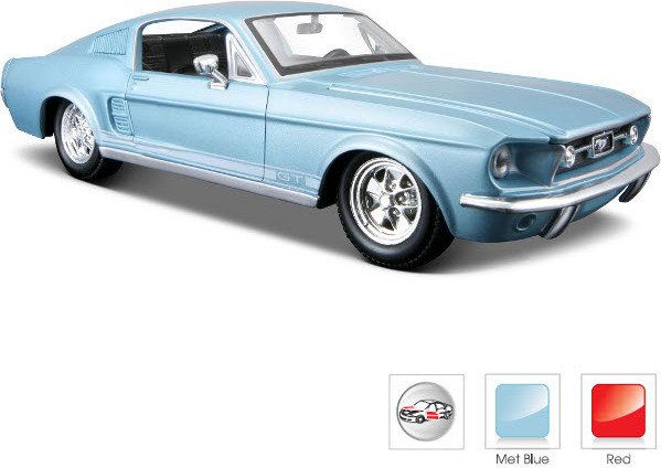 Maisto Ford Mustang GT 1967 (31260) Rotaļu auto un modeļi