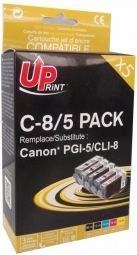 UPrint Tintes kārtridžs Canon PGI-5/CLI-8 Multipaka kārtridžs