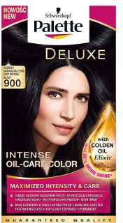 Schwarzkopf PALETTE DELUXE 900 gleboka naturalna czern 68966634 (9000100966634)