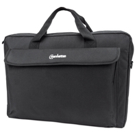 Manhattan London Laptop Bag 17,3 Top Loader Black  766623439909 portatīvo datoru soma, apvalks