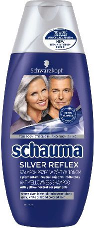 Schwarzkopf Schauma Szampon do wlosow Silver Reflex 250 ml - 68554468 68554468 (3838905554468) Matu šampūns