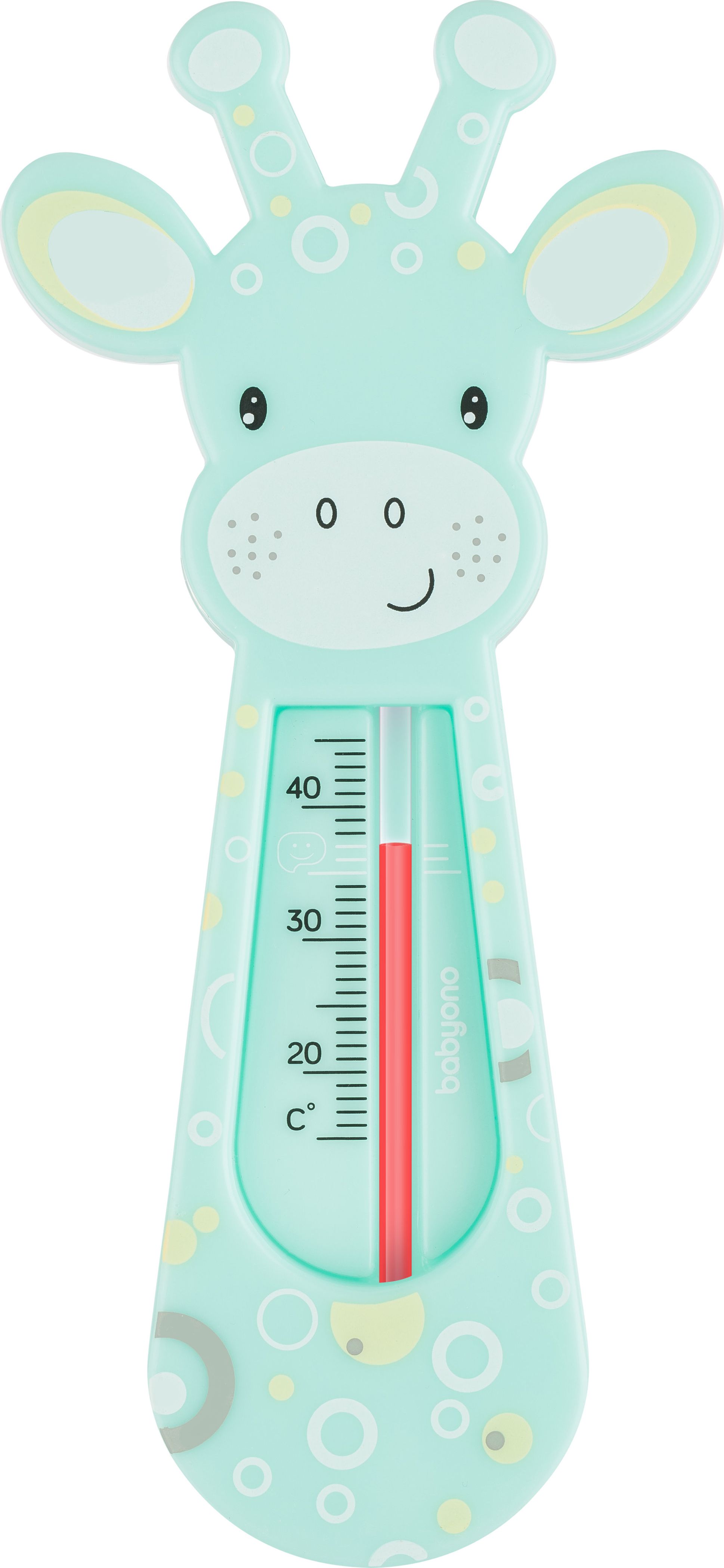 Babyono Bath thermometer Giraffe, mint termometrs