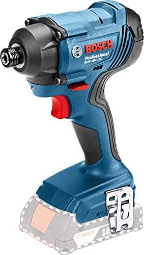 Bosch Cordless Impact Driver GDR 18 V-160 Professional solo, 18 Volt (blue / black, without battery and charger)