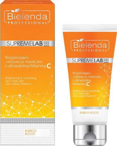 Bielenda Maseczka do twarzy Supremelab Energy Boost rozjasniajaco-odzywcza 70ml 5902169035471 (5902169035471)