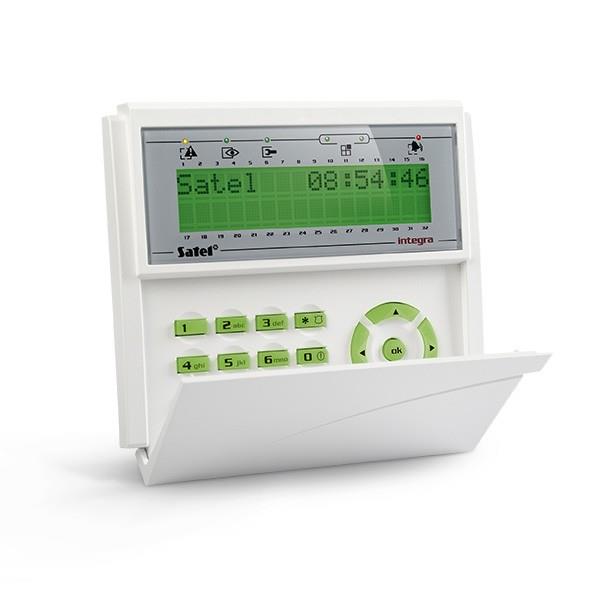KEYPAD LCD /INTEGRA GREEN/INT-KLCD-GR SATEL drošības sistēma
