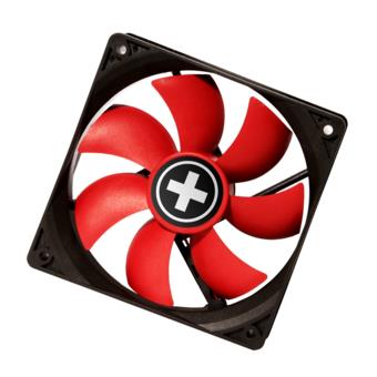Xilence XPF120.R Computer case Fan 12 cm Black, Red ventilators