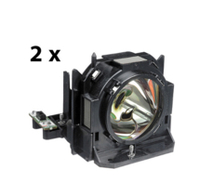 MicroLamp Projector Lamp for Panasonic 3000 Hours, 210 Watt Dual Lamp Lampas projektoriem