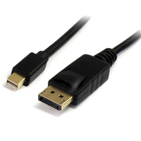 StarTech.com 3m Mini DisplayPort 1.2 auf DisplayPort Adapterkabel - mDP zu DP... adapteris