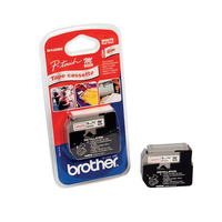 Brother MK222B Labelling Tape - 9mm, Red/Whit biroja tehnikas aksesuāri