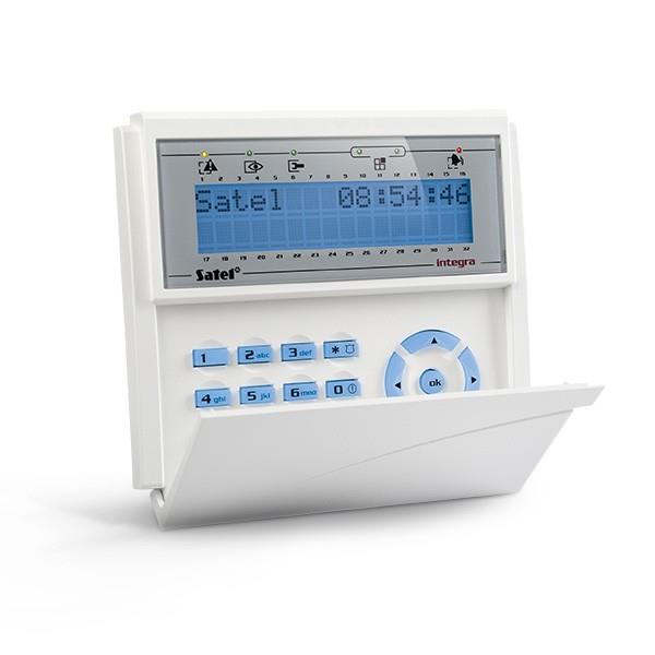 KEYPAD LCD /INTEGRA BLUE/INT-KLCD-BL SATEL drošības sistēma