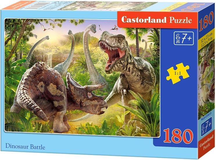 Castorland Puzzle Dinosaur Fight 180 pieces (297438) puzle, puzzle