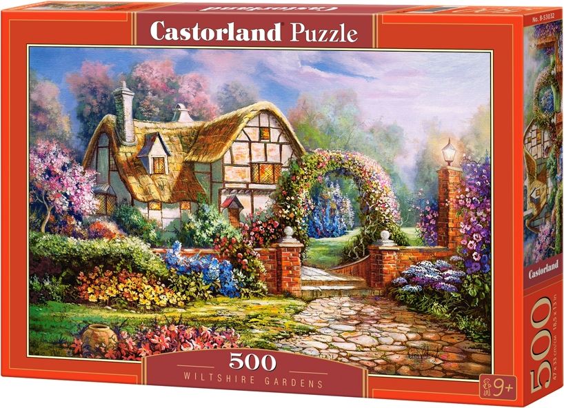 Castorland 500 elementow Ogrody Wiltshire GXP-651307 (5904438053032) puzle, puzzle