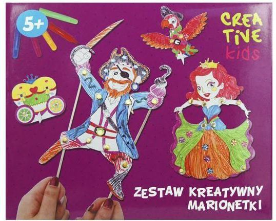 Creative Kids Zestaw kreatywny Marionetki (213422) konstruktors