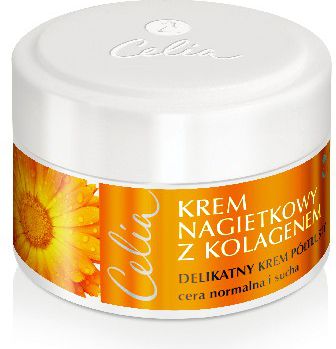 Celia Krem nagietkowy z kolagenem poltlusty 50ml 077961 (5900525037961) kosmētika ķermenim