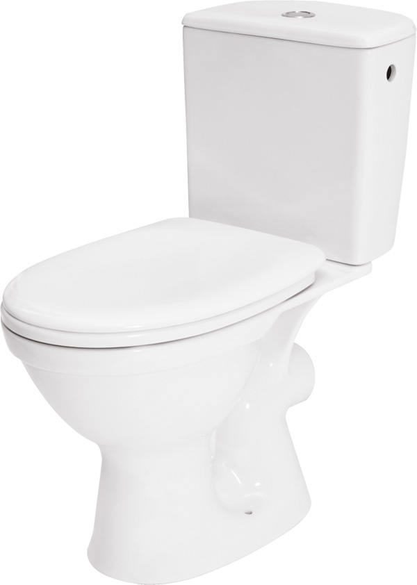 Zestaw kompaktowy WC Cersanit Merida 62.5 cm cm bialy (K03-014) K03-014 (5907536689691)