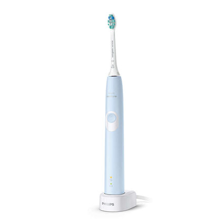 Philips Sonicare ProtectiveClean 4300 Toothbrush HX6803/04  Light Blue, Sonic technology