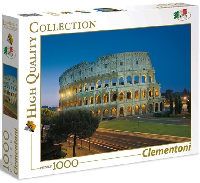 Clementoni Puzzle 1000 elementow Italian Collection Coloseum (39457) 39457 CLEMENTONI (8005125394579) puzle, puzzle