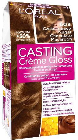 Casting Creme Gloss Krem koloryzujacy nr 603 Czekoladowy Nugat 0272702 (3600522409878)