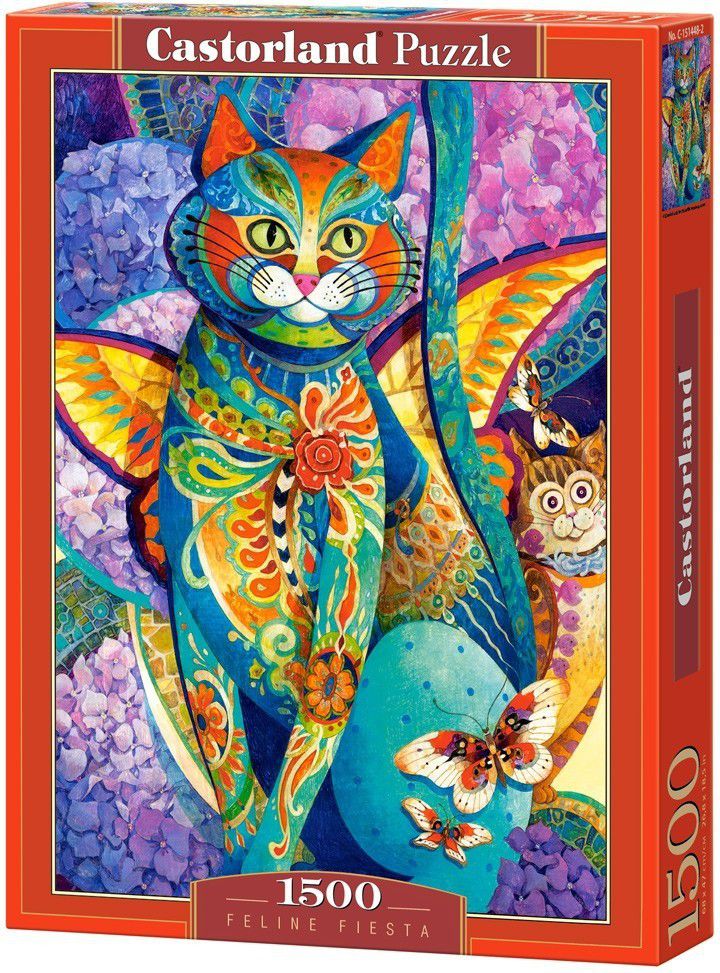 Castorland Feline Fiesta (151448) GXP-554646 (5904438151448) puzle, puzzle