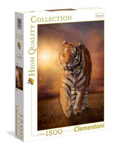 Clementoni Puzzle 1500 pieces HQC Tiger (31806) puzle, puzzle