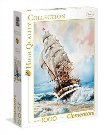 Clementoni Puzzle, 1000 elementow. HQC - Amerigo Vespucci (39415 CLEMENTONI) 39415 CLEMENTONI (8005125394159) puzle, puzzle