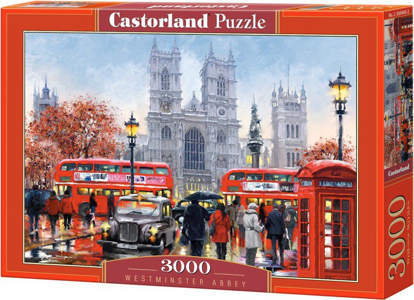 Castorland 3000 Westminster Abbey (300440) GXP-558832 (5904438300440) puzle, puzzle