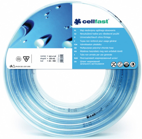 Cellfast Waz niezbrojony ogolnego stosowania na stojak 12 x 2mm 50m (20-665) Dārza laistīšanas iekārtas