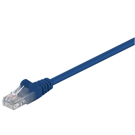 Goobay 68385 CAT 5e patch cable, U/UTP, blue, 7.5 m 4040849683855 tīkla iekārta