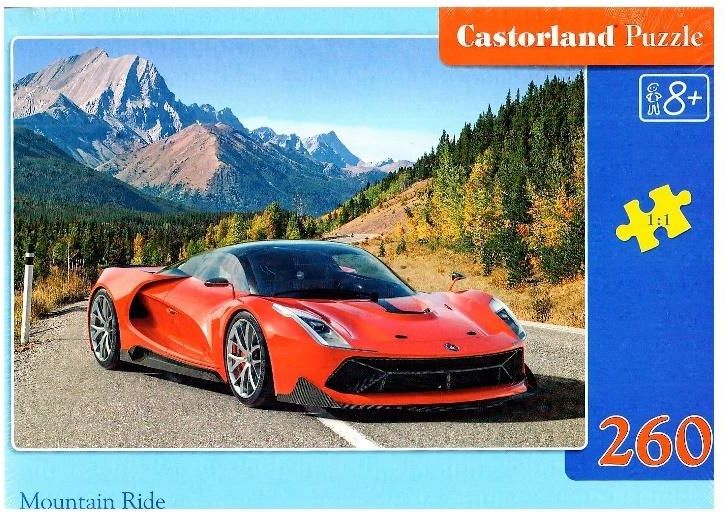 Castorland Puzzle 260 Mountain Ride puzle, puzzle