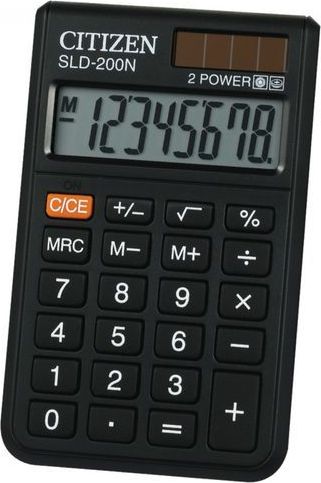 Kalkulator Citizen KALKULATOR KIESZONKOWY SLD-200NR CITIZEN 8 CYFROWY 30641822 (4562195139447) kalkulators