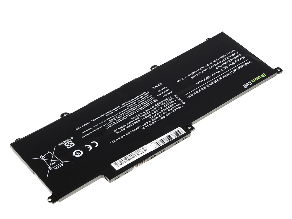 Green Cell Laptop Battery for Samsung NP900X3B NP900X3C NP900X3D akumulators, baterija portatīvajiem datoriem