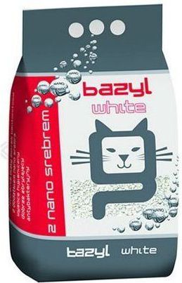 Zwirek dla kota Celpap Bazyl Ag+ White Naturalny 10 l VAT008309 (5902020577645) piederumi kaķiem