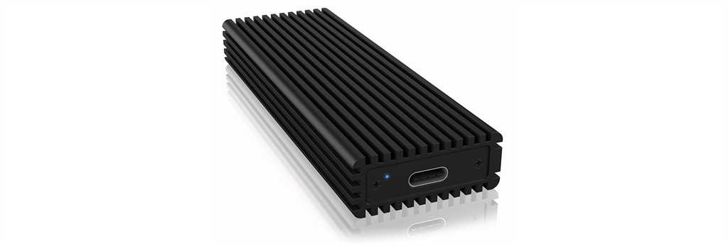 IcyBox External enclosure for M.2 NVMe SSD, USB 3.1 Type-C cietā diska korpuss