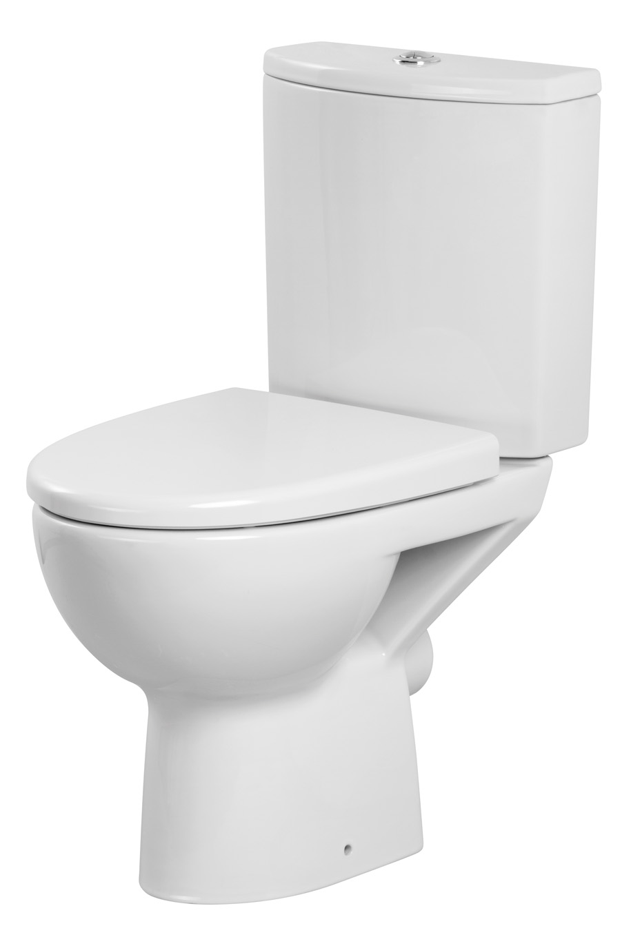 Zestaw kompaktowy WC Cersanit Parva 59.5 cm cm bialy (K27-004) K27-004 (5907720648619)