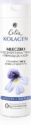 Celia Seria kolagenowa Mleczko do oczyszczania twarzy i demakijazu oczu 200 ml 074067 (5900525054067) kosmētikas noņēmējs