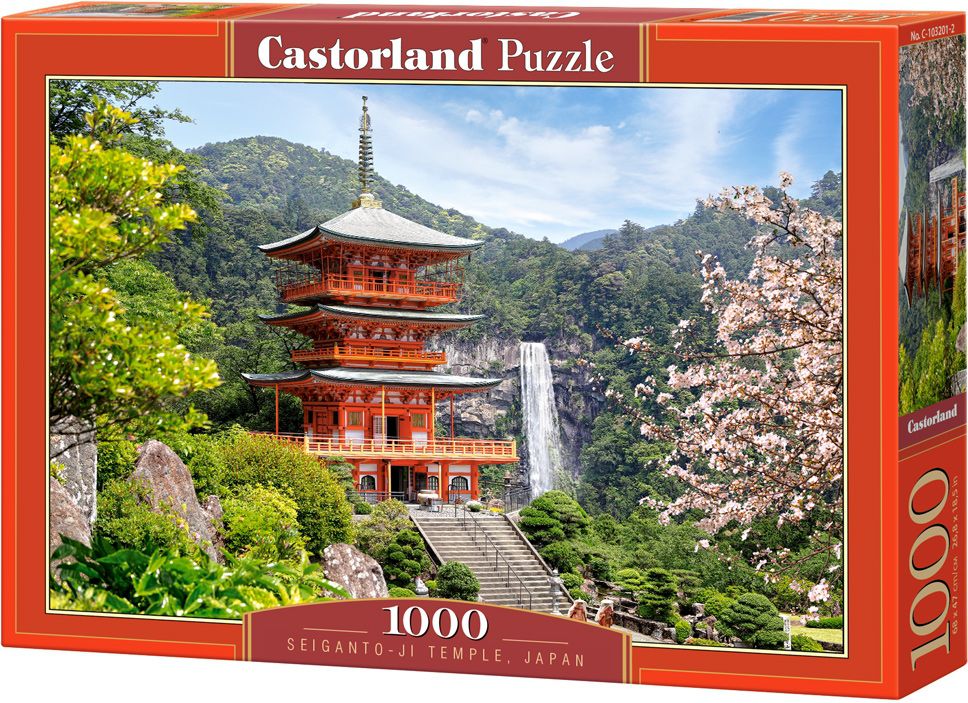 1000 EL wi¹tynia buddyjska puzle, puzzle