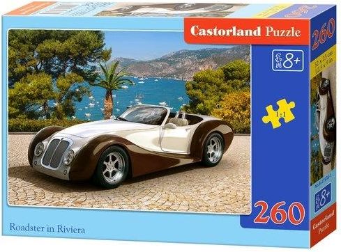 Castorland Puzzle 260 Roadster in Riviera puzle, puzzle