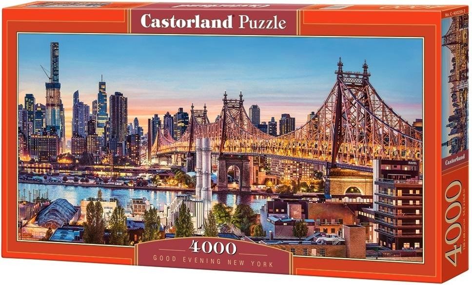 Castorland Puzzle 4000 Good Evening New York CASTOR 297470 (5904438400256) puzle, puzzle