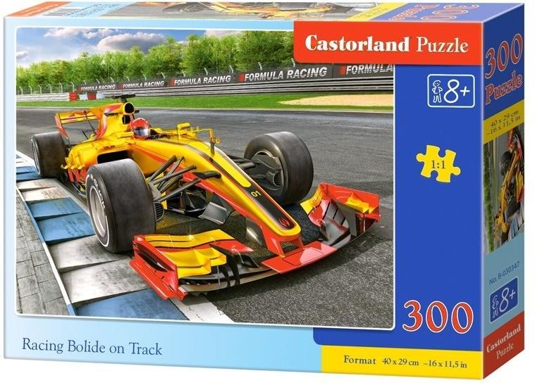 Castorland Puzzle 300 Racing Bolide on Track 292960 (5904438030347) puzle, puzzle