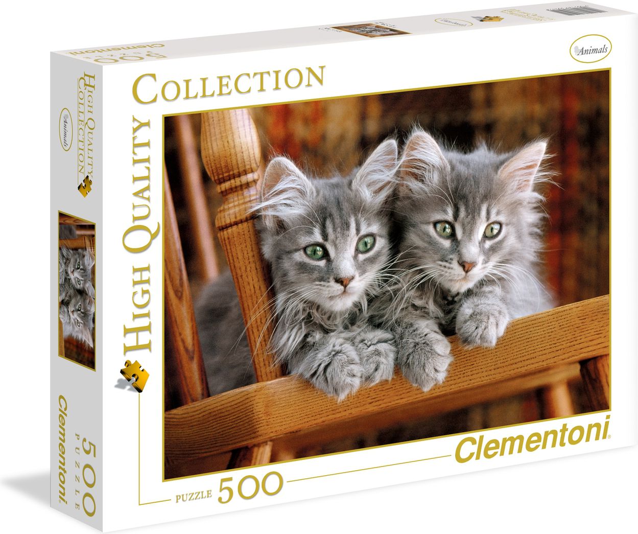 Clementoni 500 pieces Kittens puzle, puzzle