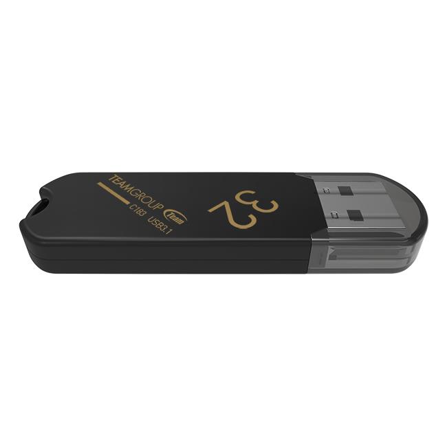 Team Group memory USB C183 32GB USB 3.0 Black USB Flash atmiņa