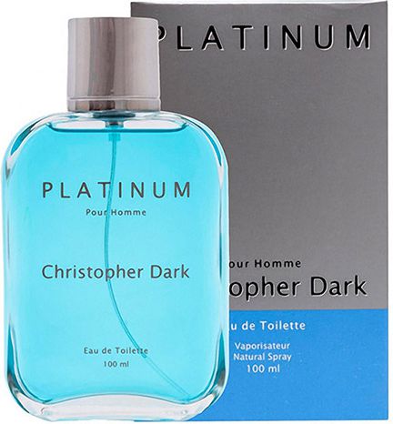 Christopher Dark Platinum EDT 100 ml Vīriešu Smaržas