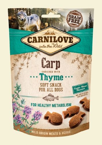 Carnilove Przysmak Dog Snack Fresh Soft Carp+Thyme 200g VAT011826 (8595602527335)