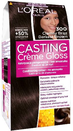 Casting Creme Gloss Krem koloryzujacy nr 300 Ciemny Braz 0257803 (3600521125564)
